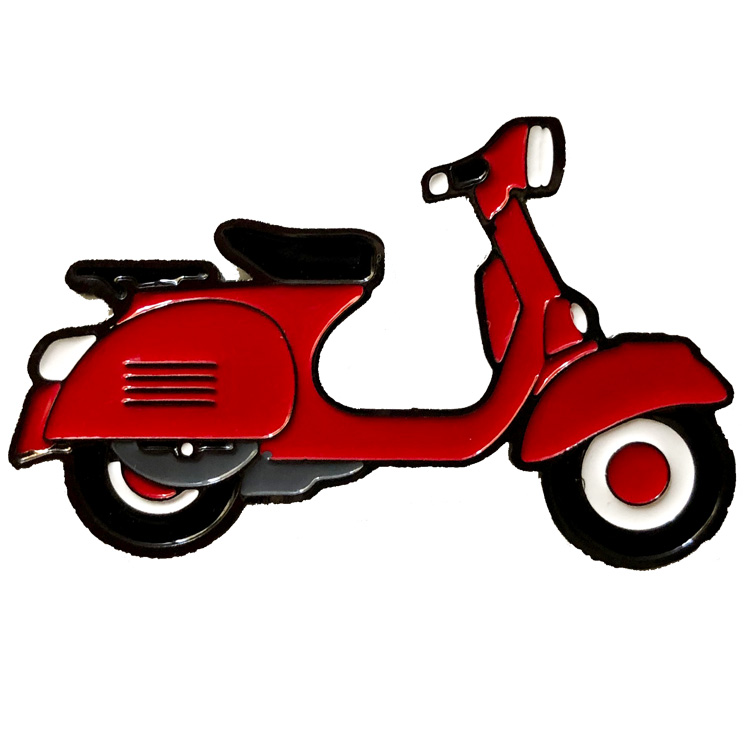 خرید پین موتور سیکلت - قرمز
